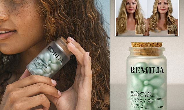 Get a free bottle of the hair serum that leaves hair silky soft