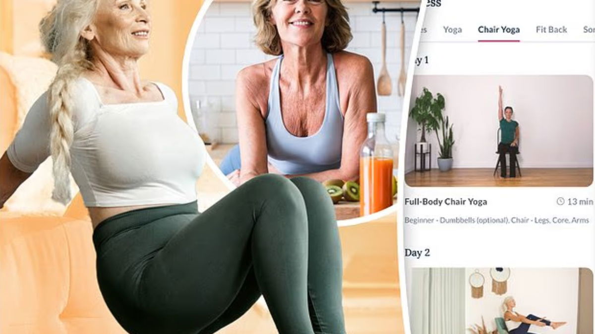 Women rave about chair yoga program that's now just $0.56 a day