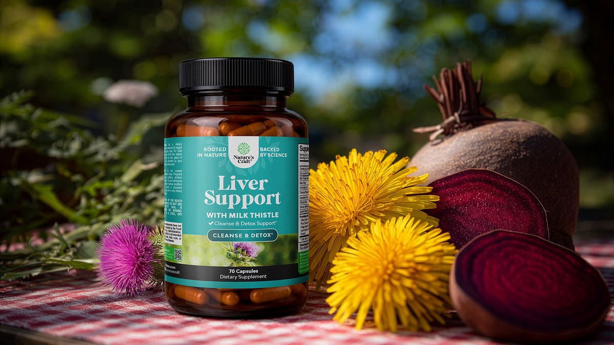 Liver detox support for hangovers and sluggishness is a steal today