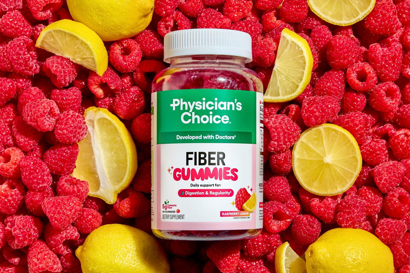 Delicious fiber gummy boosts gut health and curbs bloating for good