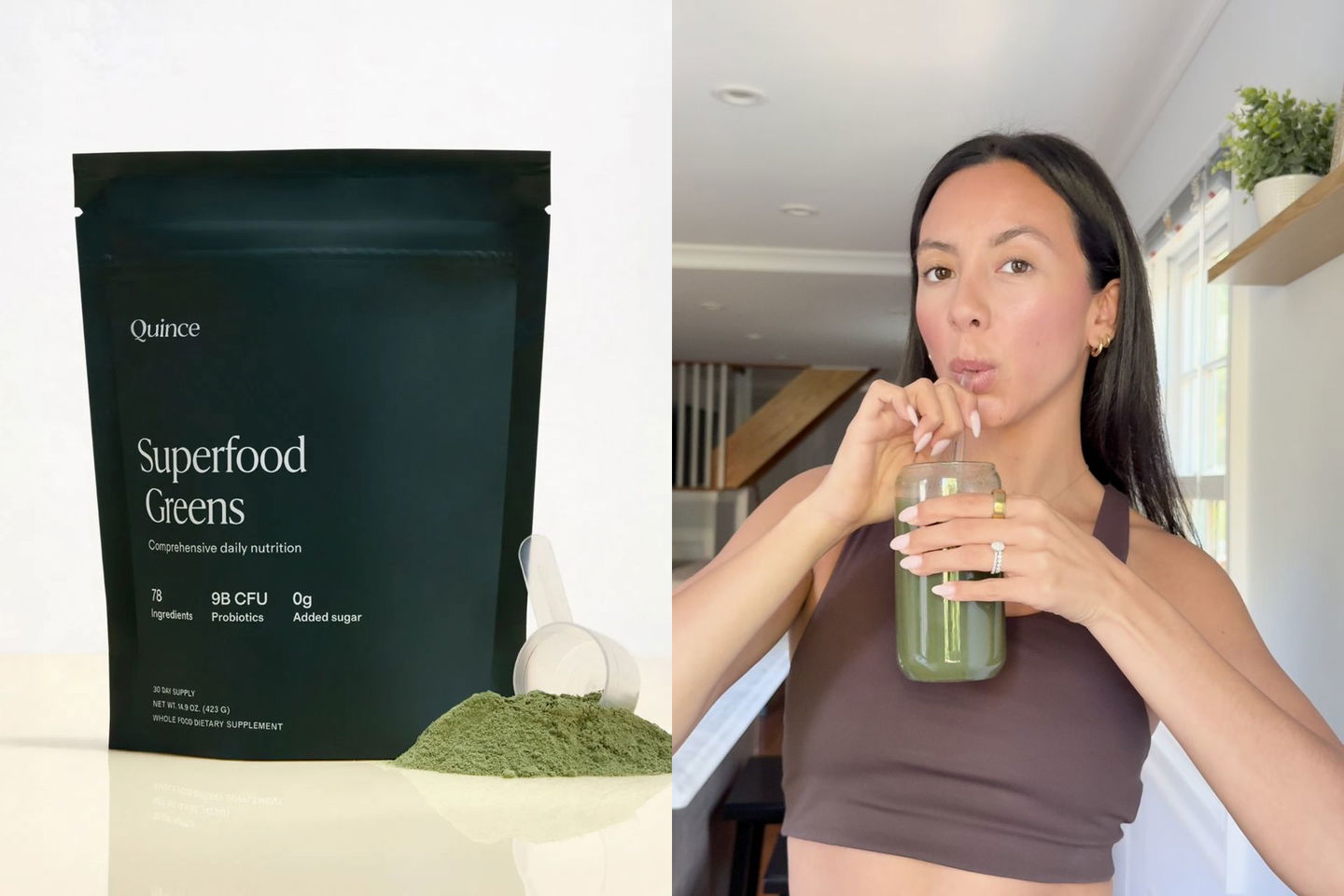 Quince just launched a nutrient-packed superfood greens powder
