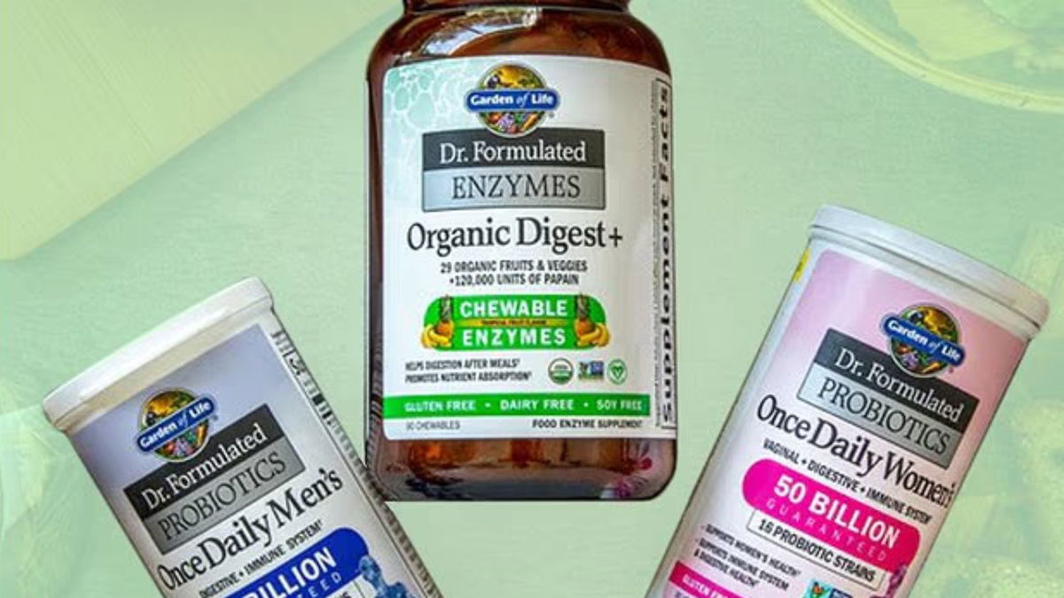 Refresh your wellness routine with 25% OFF Garden of Life probiotics