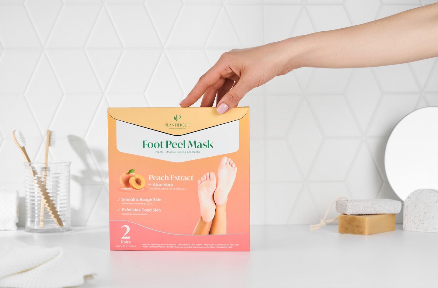 Get rid of your dry feet for good with this viral peel on Amazon!