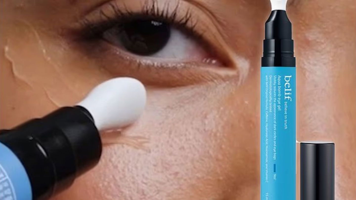 Depuffing eye gel visibly reduces dark circles in just TWO weeks