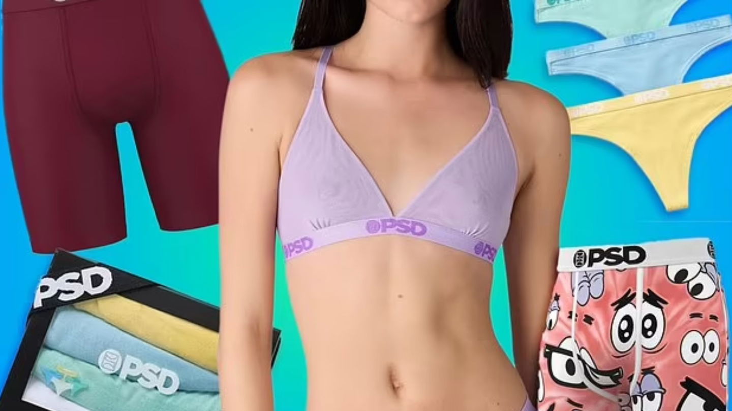 Style starts underneath with pieces from PSD: Underwear, bras, & more
