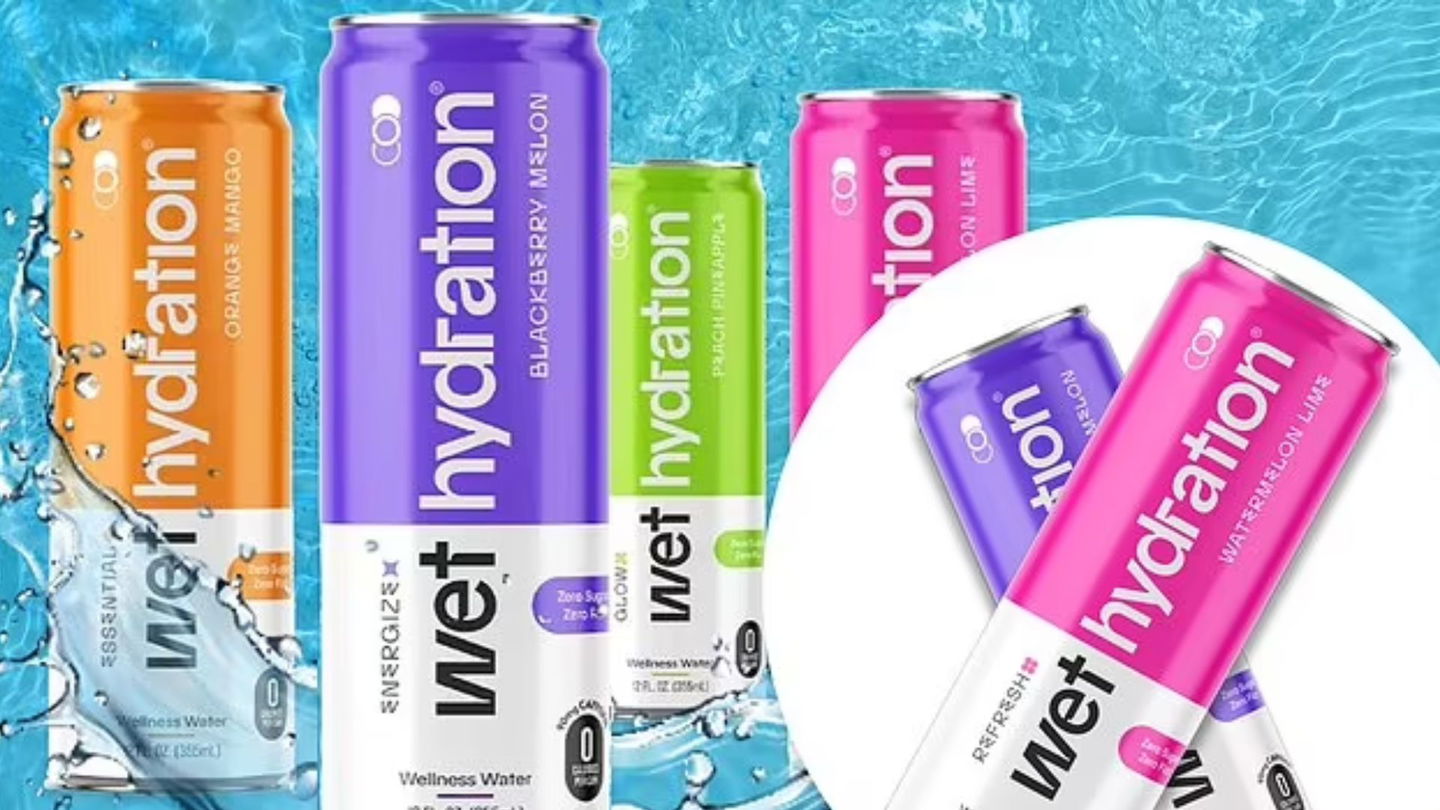 Ditch sugary sodas: Try Wet Hydration's electrolyte-fueled beverages